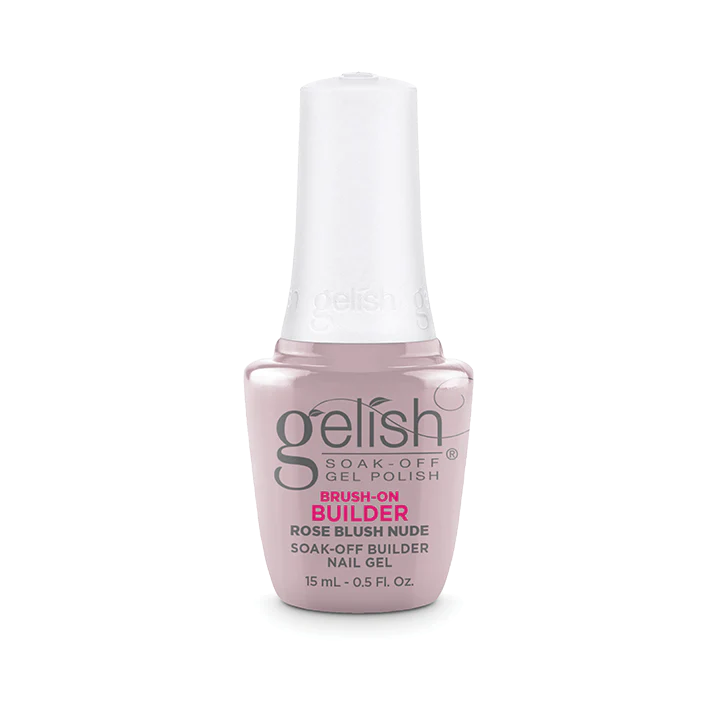 Gelish Brush-On Builder Gel - Blush Rose Nude 0.5oz