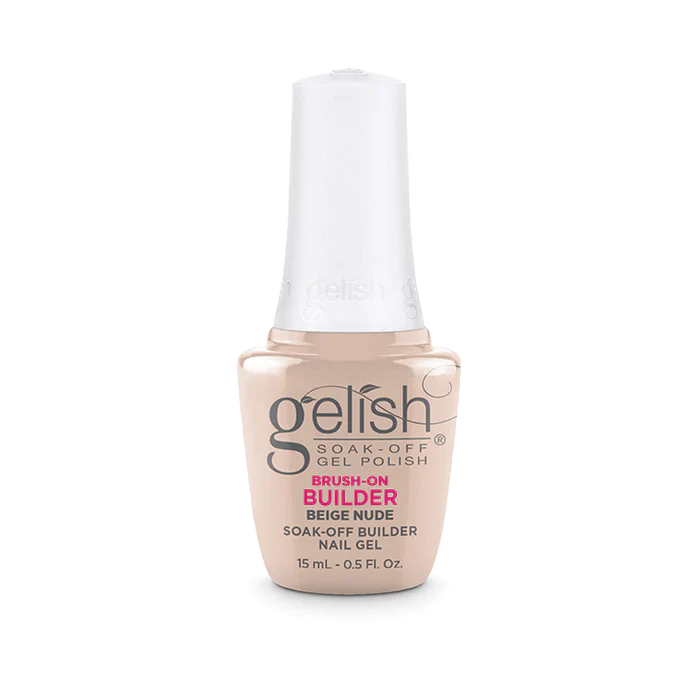 Gelish Brush-On Builder Gel - Beige Nude 0.5oz