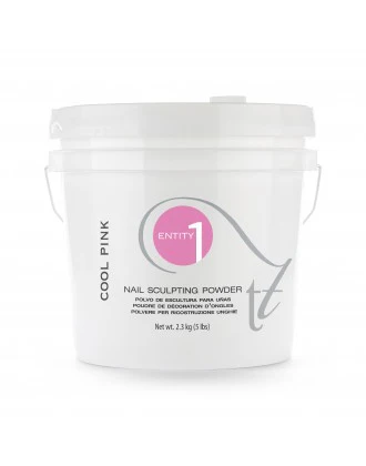 Entity Nail Sculpting Powder 5 Lbs Bucket (80 oz) - COOL PINK
