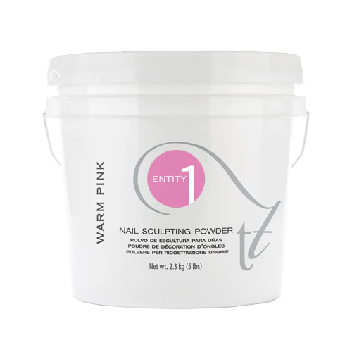 Entity Nail Sculpting Powder 5 Lbs Bucket (80 oz) - WARM PINK