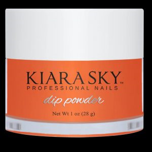 Kiara Sky Dipping Powder – D542 TWIZZLY TANGERINE